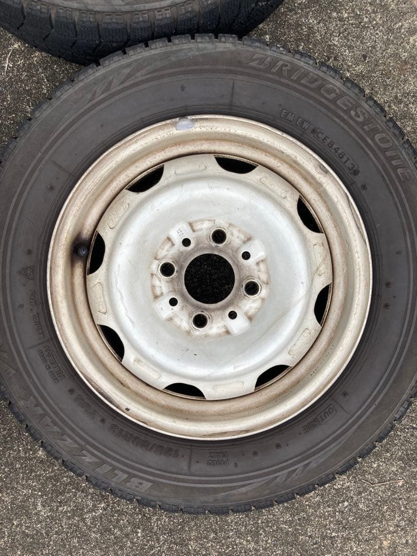 フィアットパンダ141純正ホイール② ⚠️4本中2本