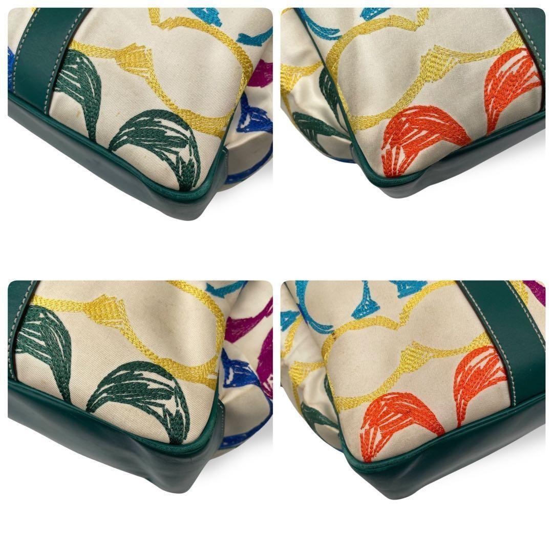 良品 4876 COACH コーチ トートバッグ シグネチャー レザー y2k