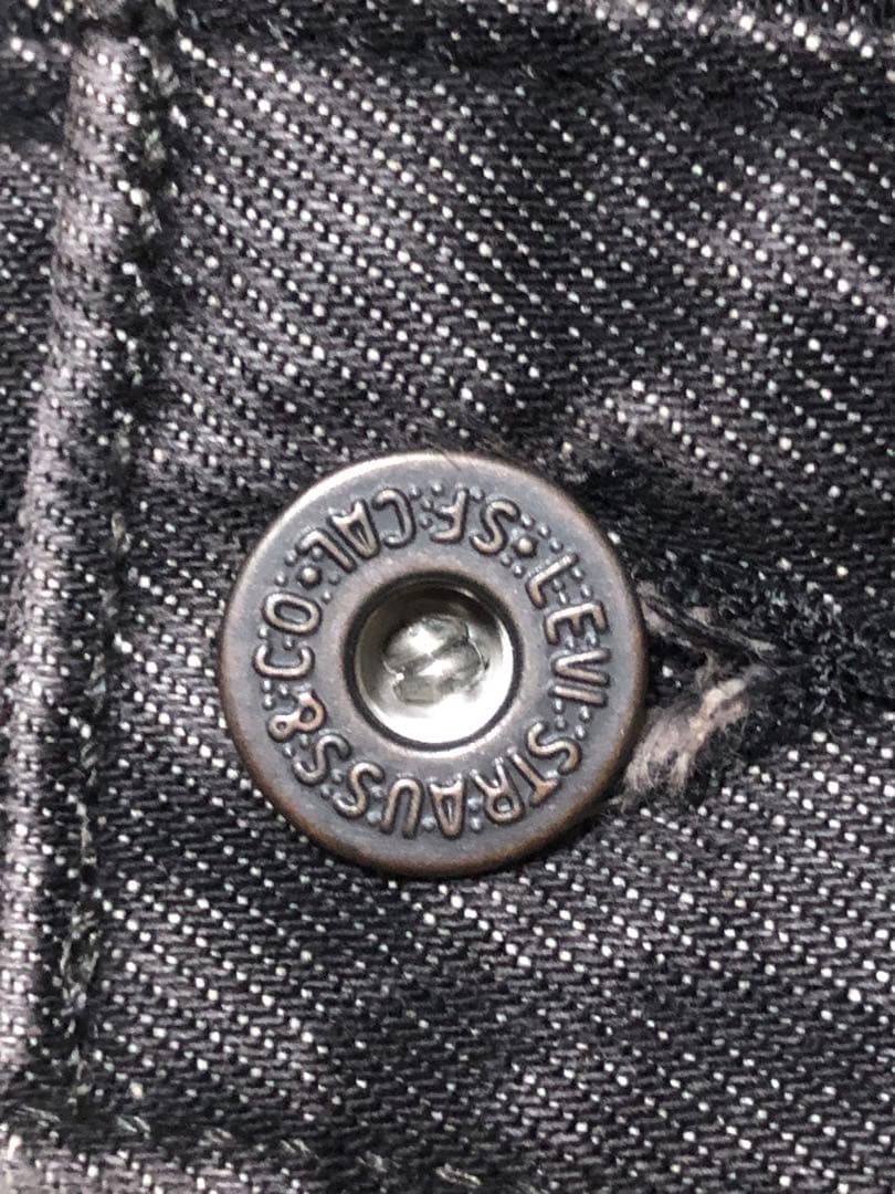 美品　リーバイス　ファースト　大戦　ブラック　TYPE1 RELAXED 1st