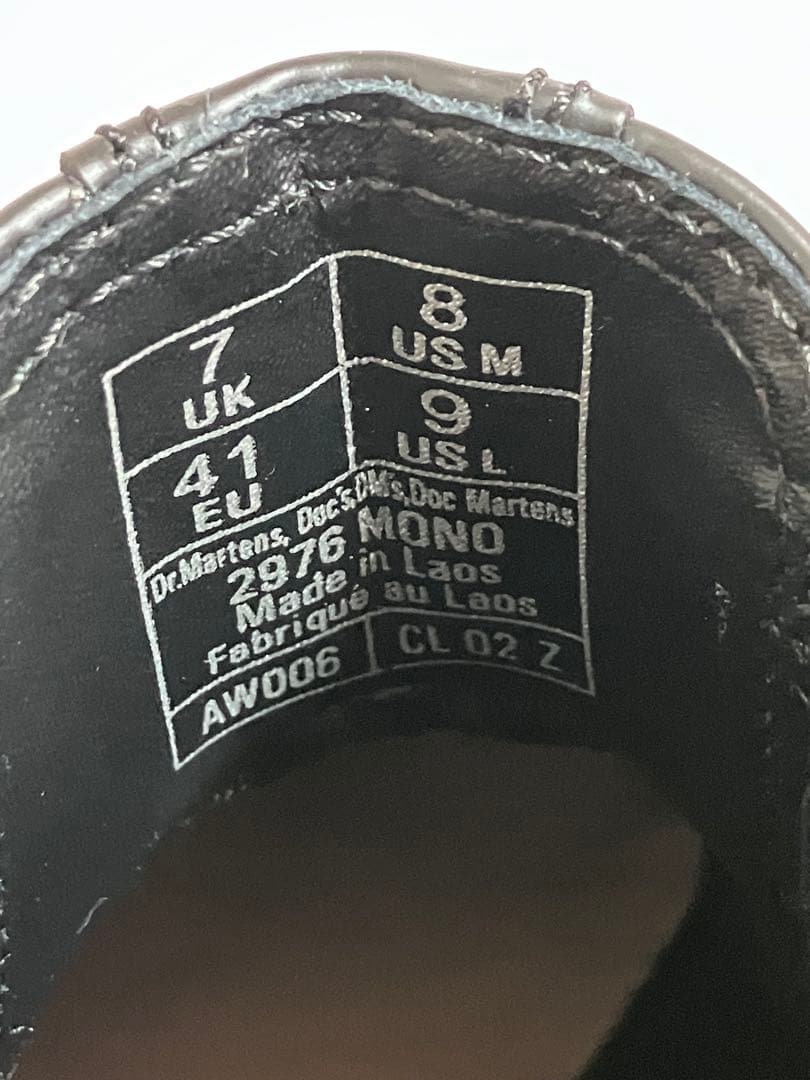 Dr.Martens 2976 MONO チェルシー ブーツ