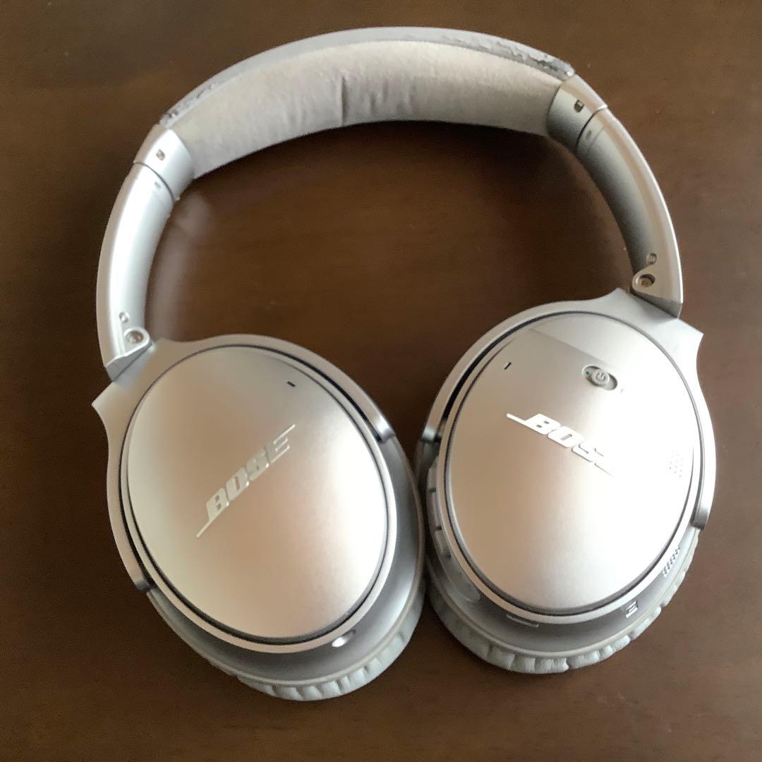 【希少】BOSE QuietComfort 35 ワイヤレスヘッドホン シルバー