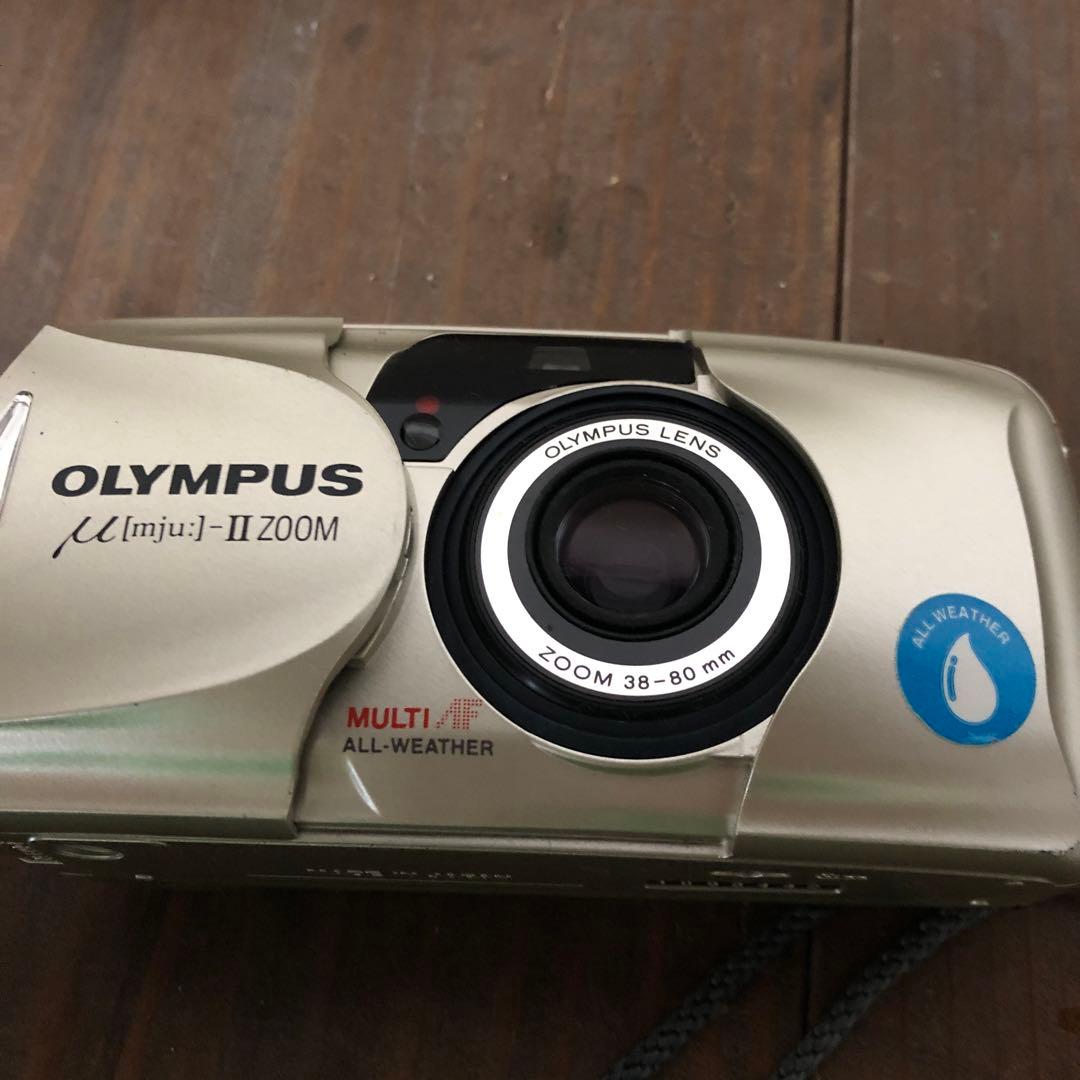 OLYMPUS μ ii zoom フィルムカメラ 動作確認済み