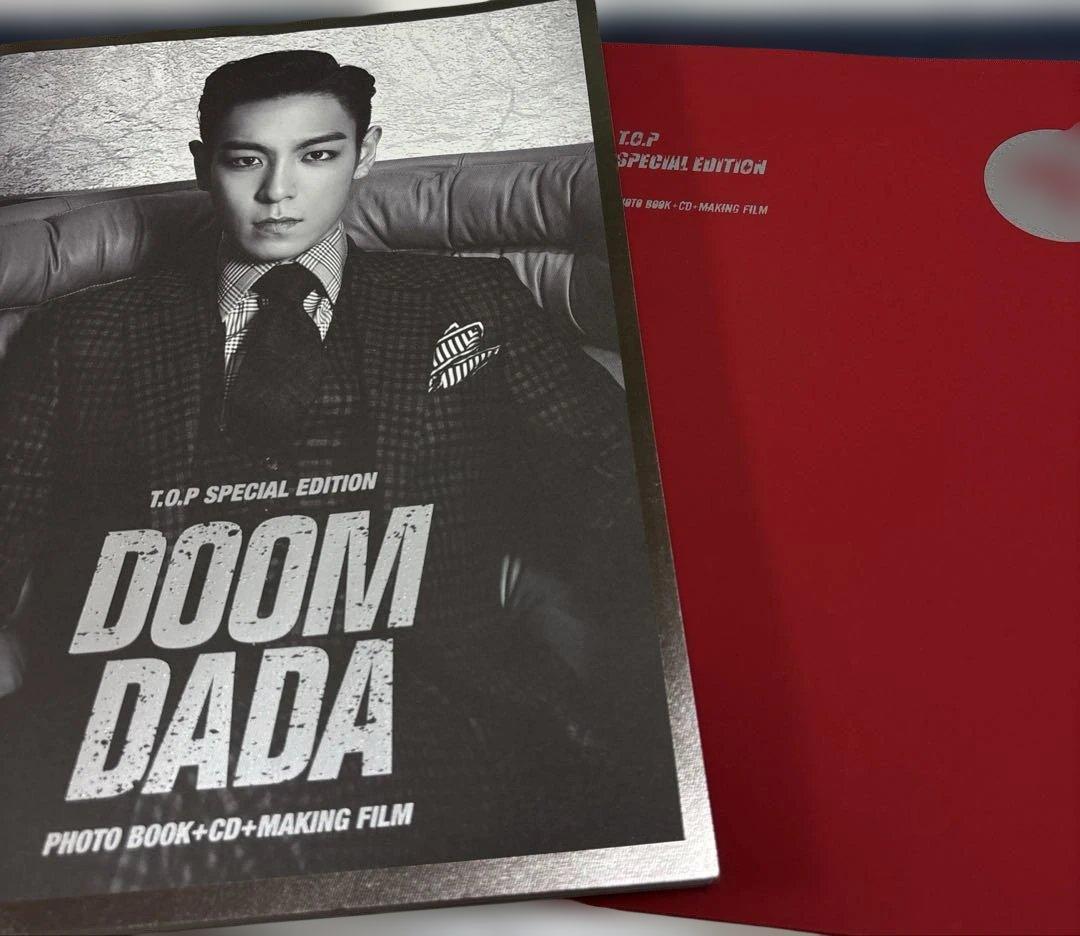 BIGBANG TOP DOOM DADA フォトブックCD メイキングフィルム
