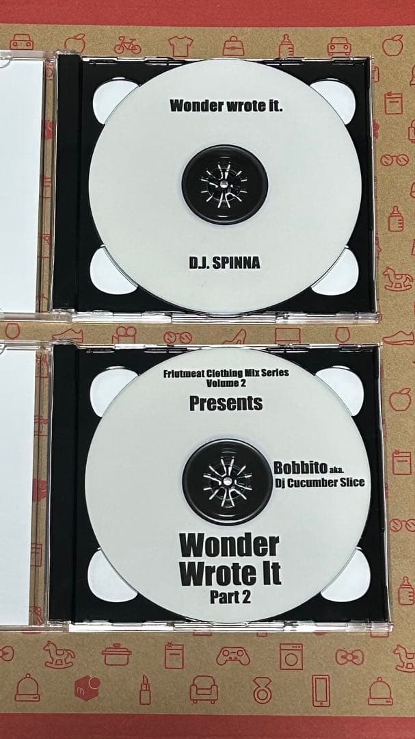 DJ Spinna & Bobbito / Wonder Wrote It 2枚