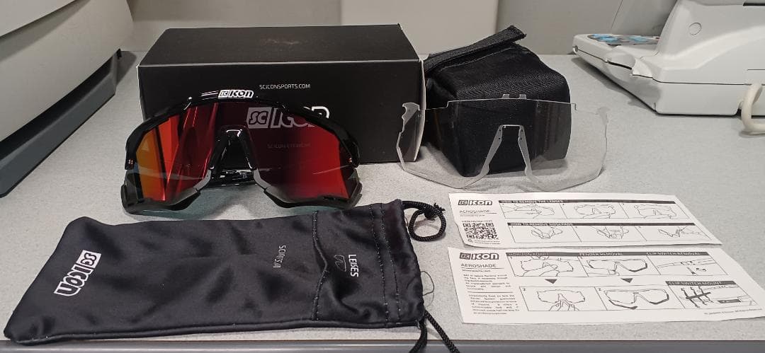 【新品未使用・正規品】SCICON AEROSHADE ブラックグロス