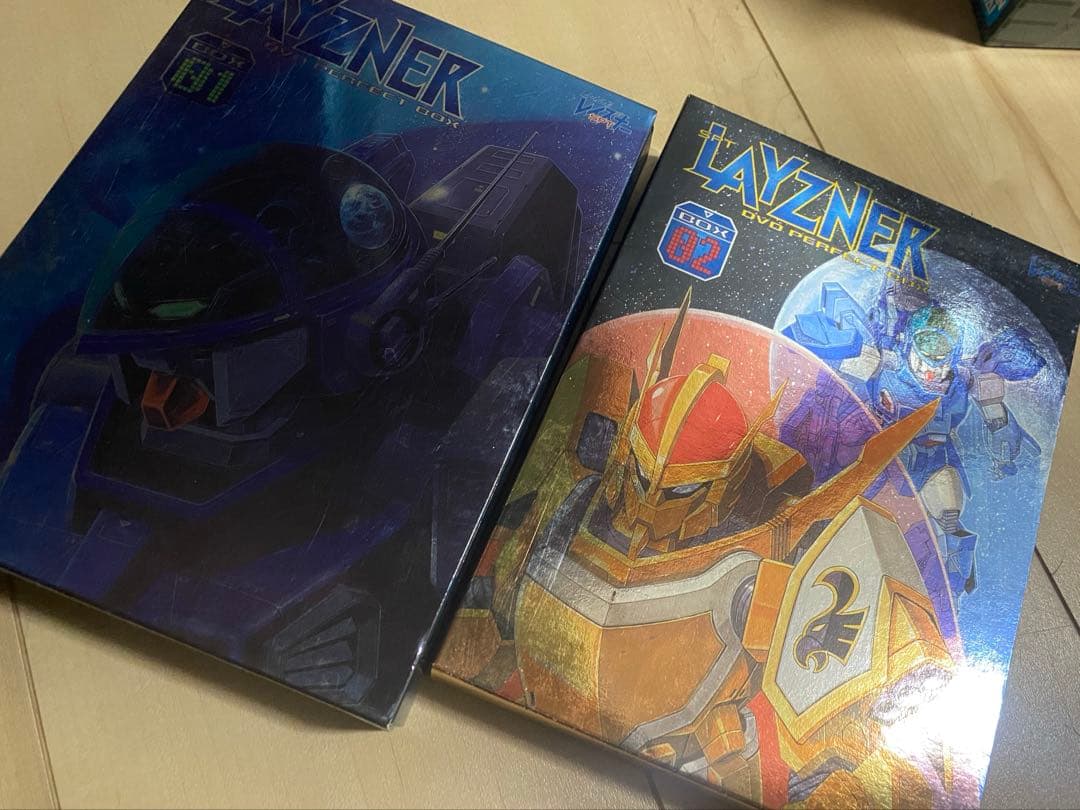 蒼き流星SPTレイズナー DVD PERFECT BOX-01 02セット