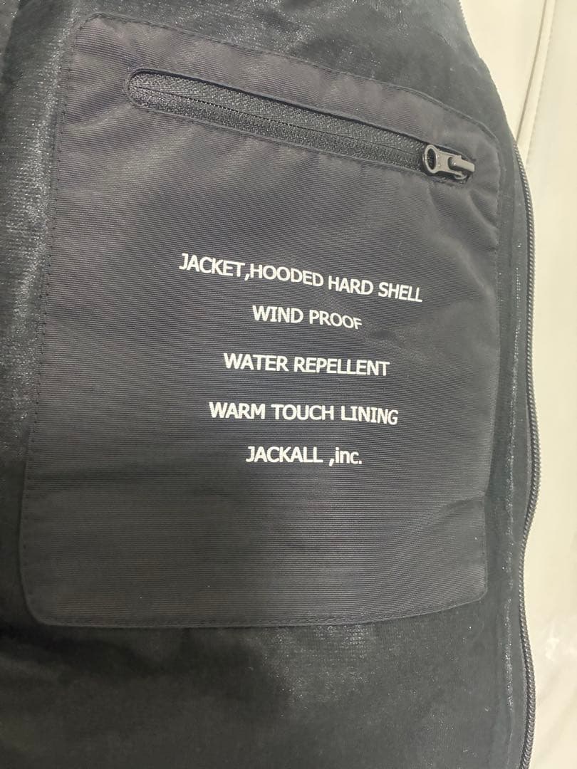 かゆ❗️ジャッカル JACKALL ハードシェルジャケット XLサイズ