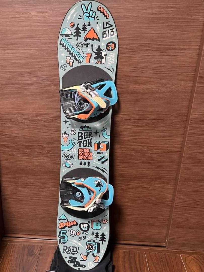 Burton キッズ　スノーボード4点セット