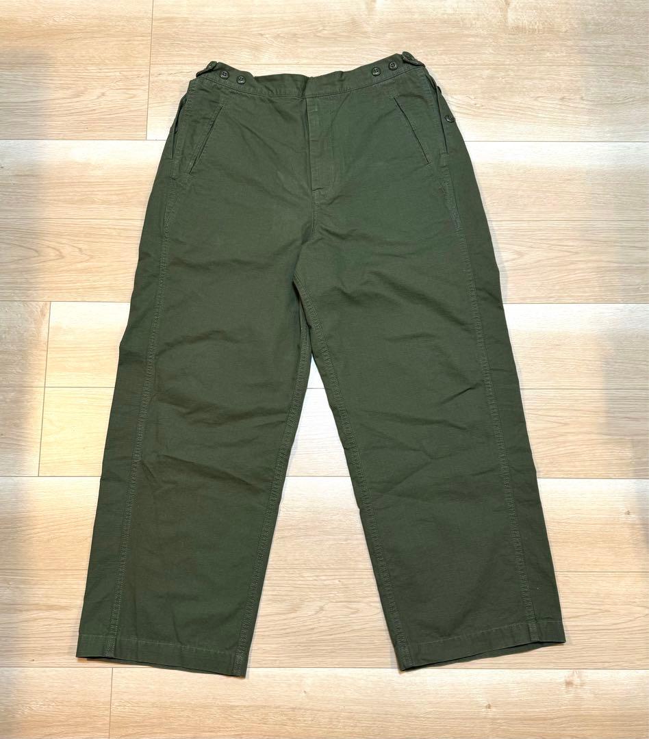 パンツ TapWater Cotton Ripstop Military Trouser