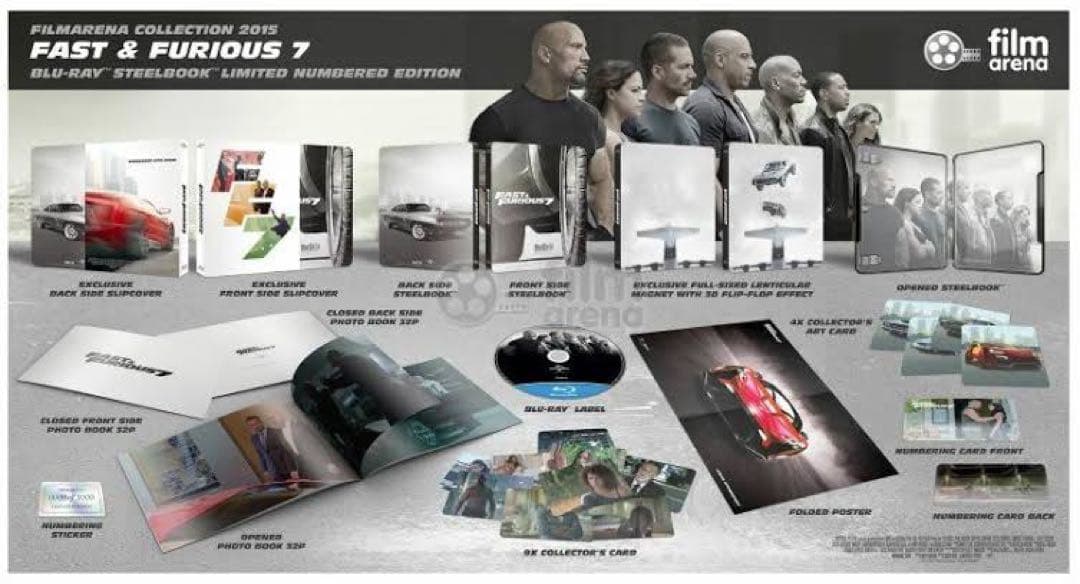 ワイルド・スピード SKY MISSION スチールブック