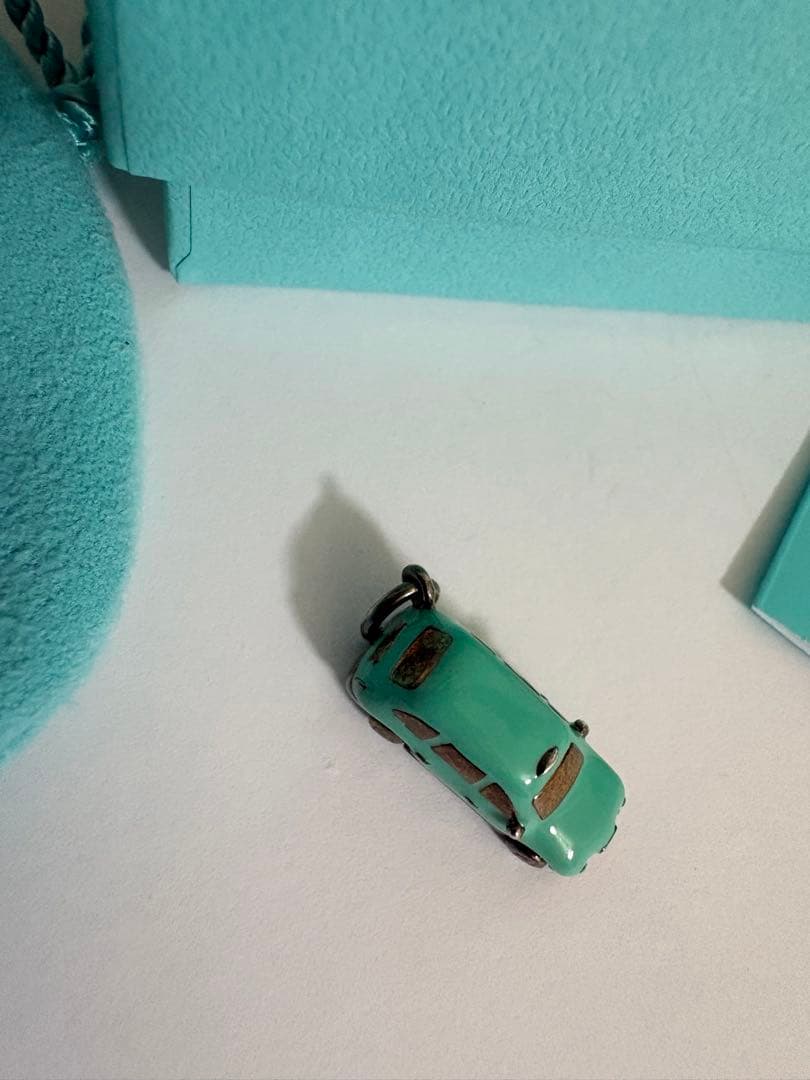 『セール』中(˃̵ᴗ˂̵) 明日まで！Tiffany&Coペンダントトップ銀ミニカー