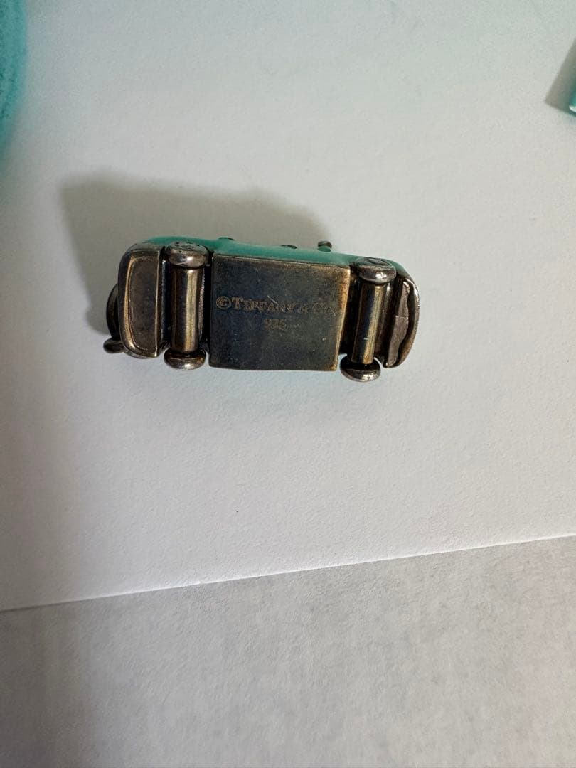 『セール』中(˃̵ᴗ˂̵) 明日まで！Tiffany&Coペンダントトップ銀ミニカー