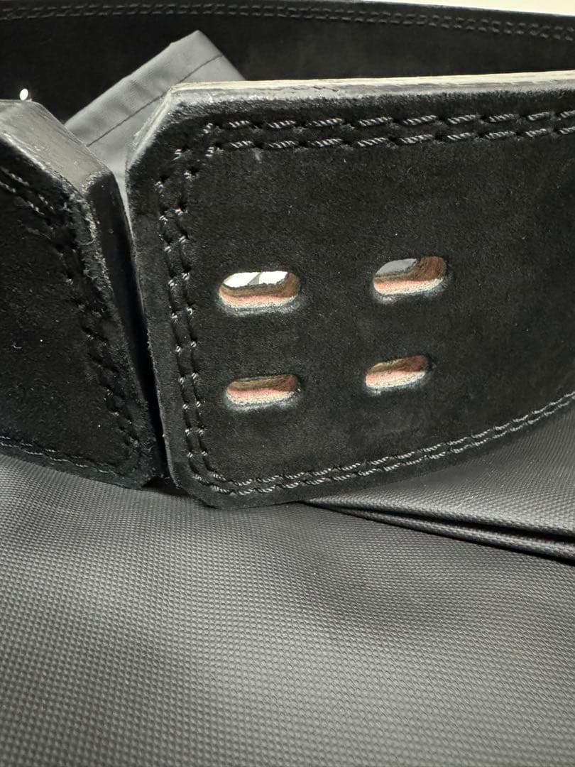 P.L.COLLEGE パワーベルト ブラック　レバーアクション　筋トレ