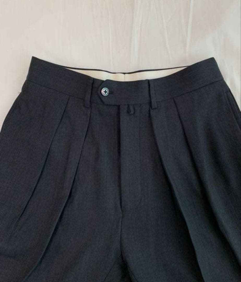 NEAT T/W SERGE TAPERED テーパード グレー 44