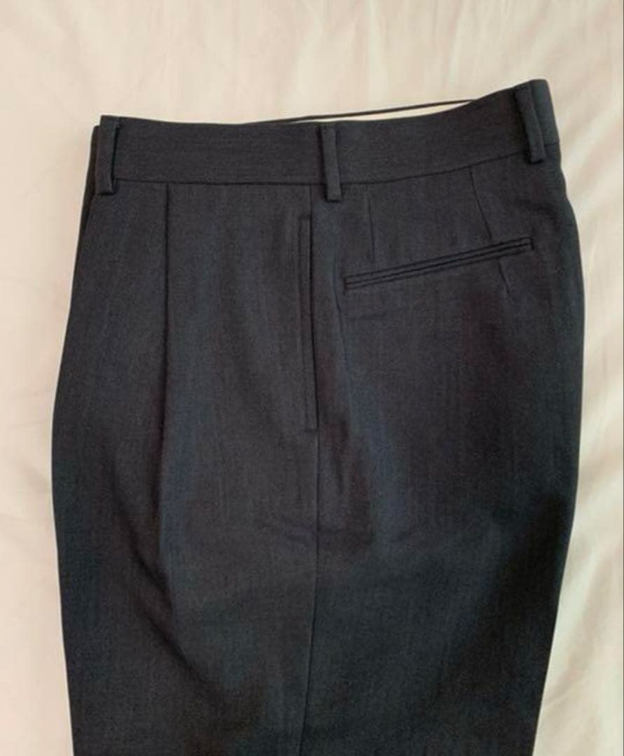 NEAT T/W SERGE TAPERED テーパード グレー 44