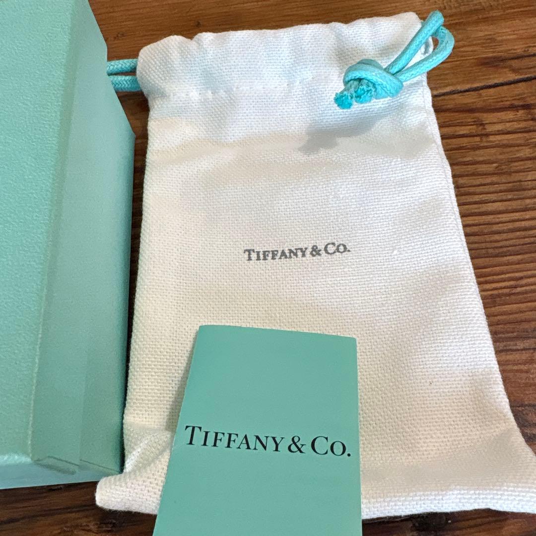 美品 TIFFANY&Co.ティファニーキーホルダーチャーム