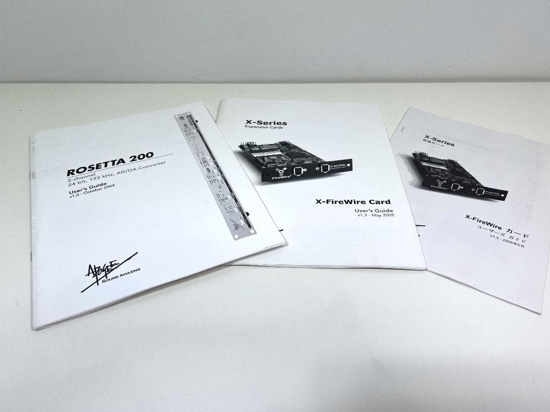 DTM・DAW RITAO CHAN Apogee Rosetta 200