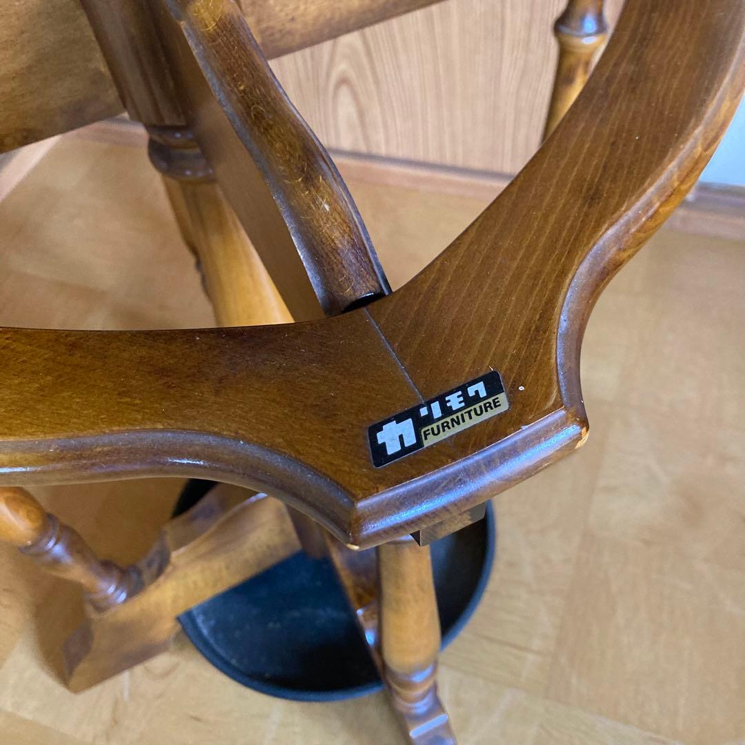 カリモク　美品　ポールハンガー