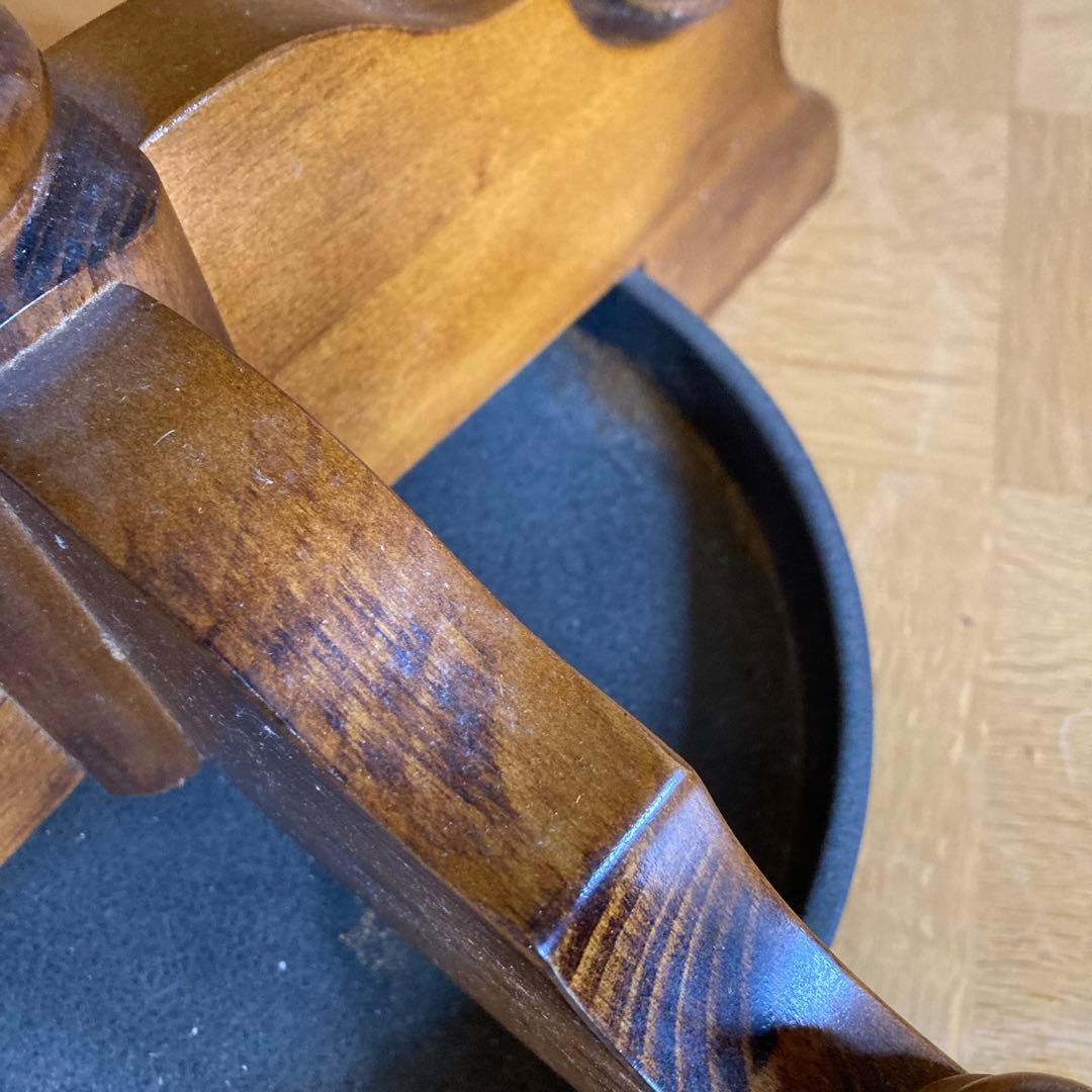 カリモク　美品　ポールハンガー