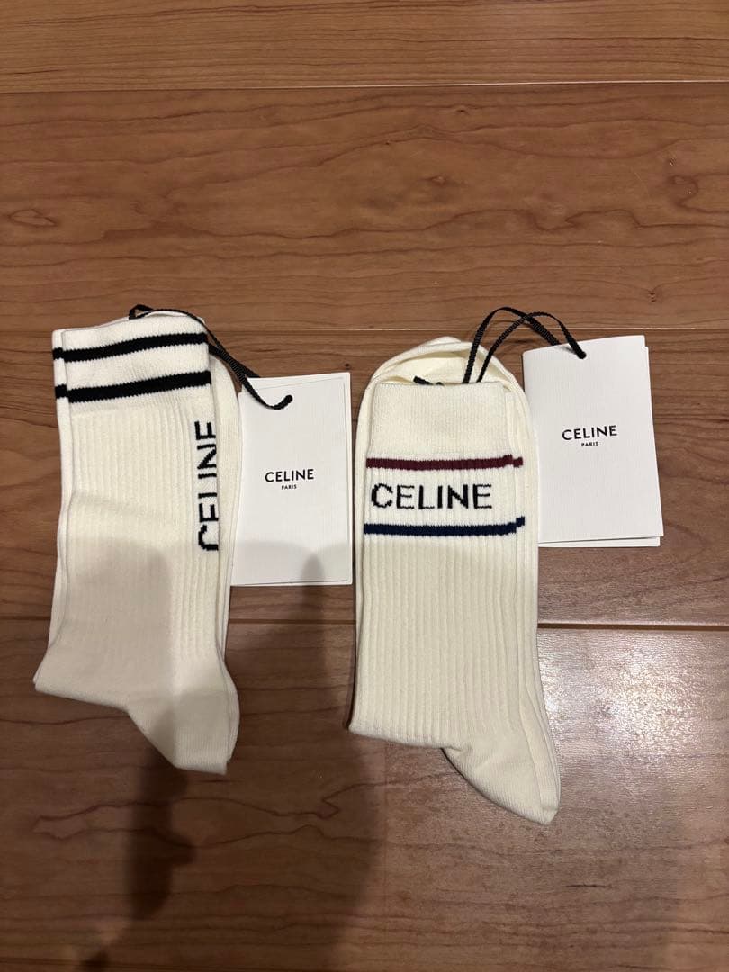 CELINE セリーヌ　ソックス　2点