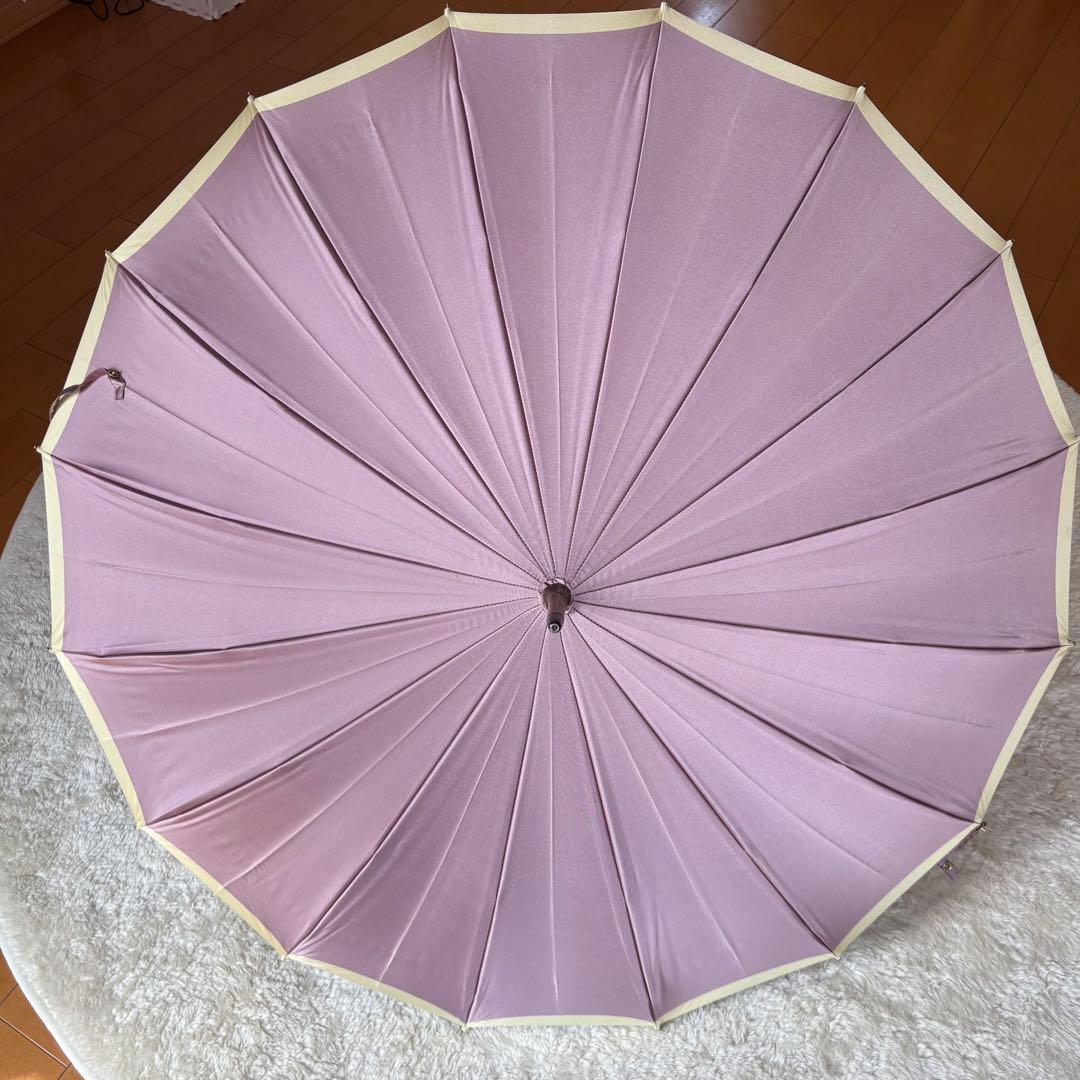 【未使用・保管品】前原光榮商店　レディース雨傘　タグ、タッセル付き　ポリエステル
