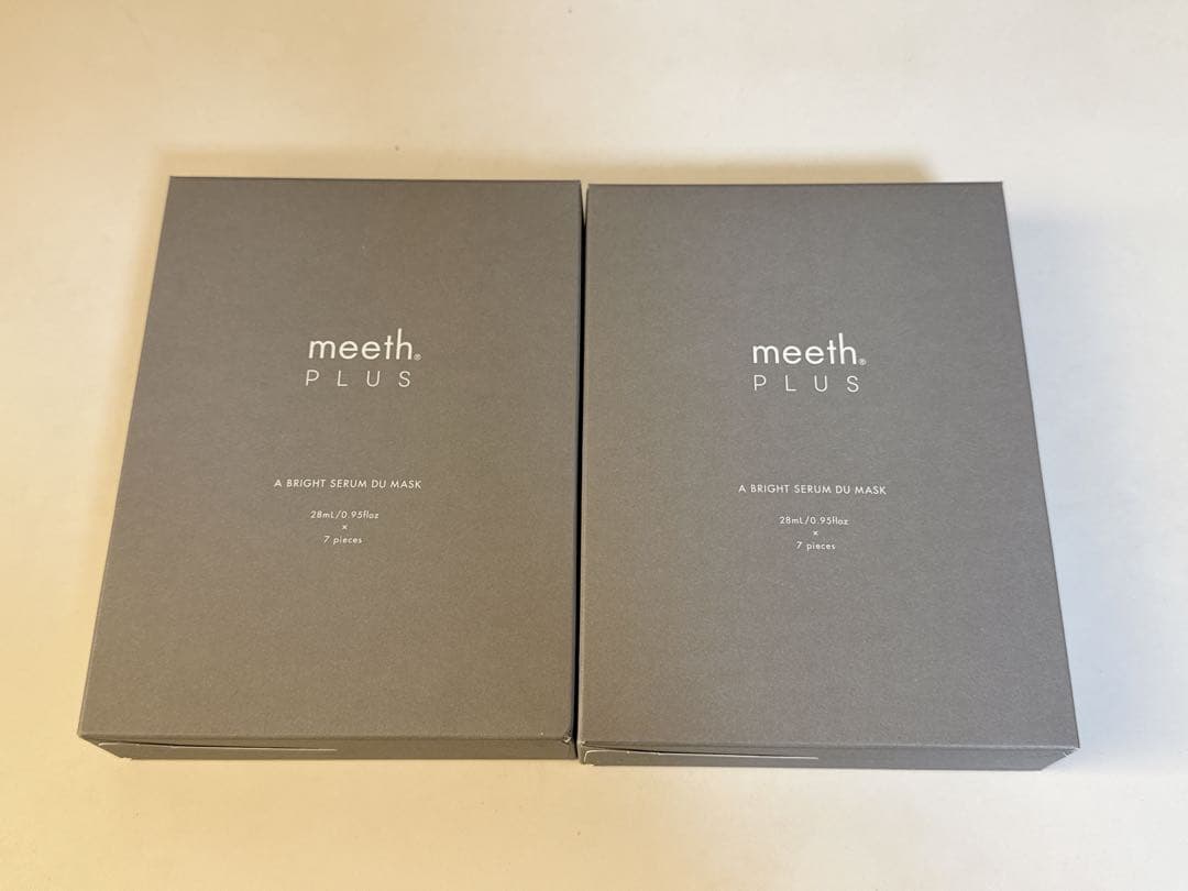 meeth plus Aブライトセラムドゥマスク 2箱