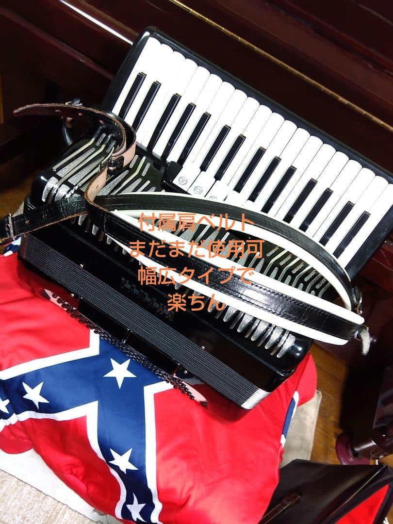 【即演奏可】YAMAHA YA-80 アコーディオン 独奏用高級モデル自宅保管品