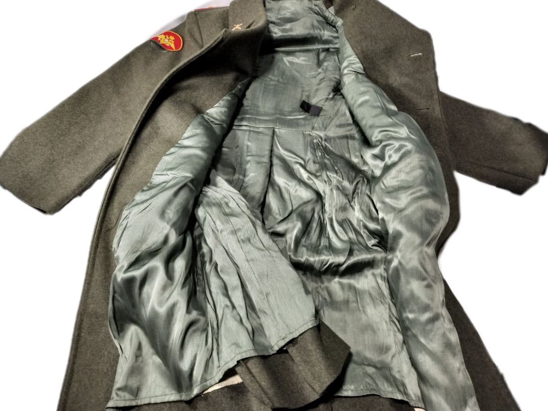 ロシア軍 実物 РУСЬ製 ロシア陸軍 旧型 ロングコート 50-3