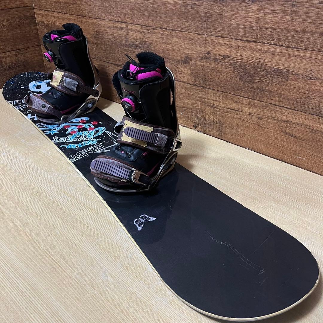 GIRL STAR 初心者オススメ　レディース スノーボード 3点　訳あり　格安