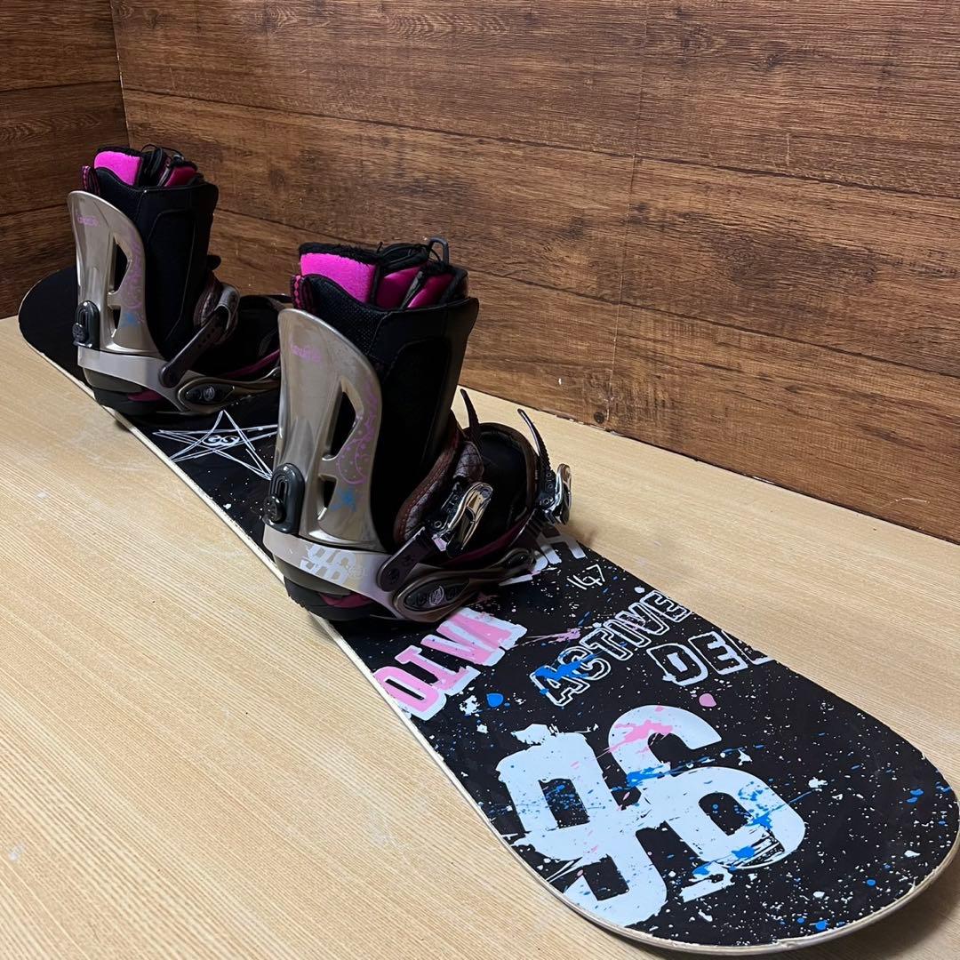 GIRL STAR 初心者オススメ　レディース スノーボード 3点　訳あり　格安