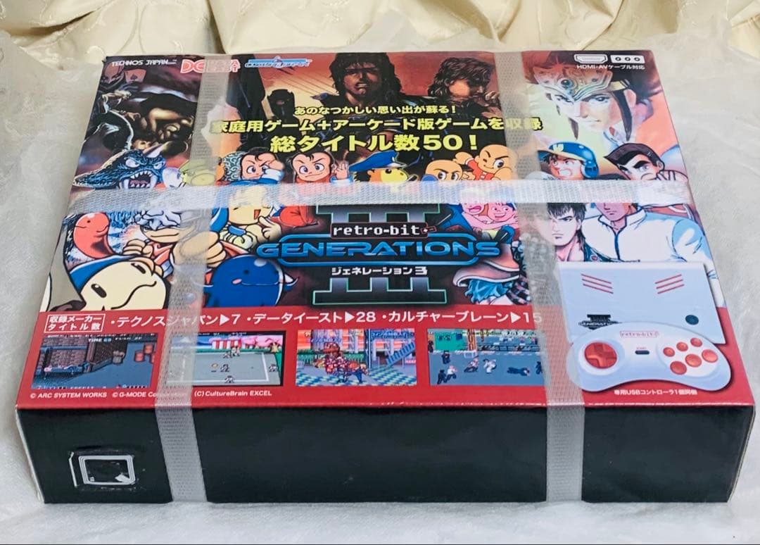 新品　ジェネレーション3 Retro-bit GENERATIONSⅢ