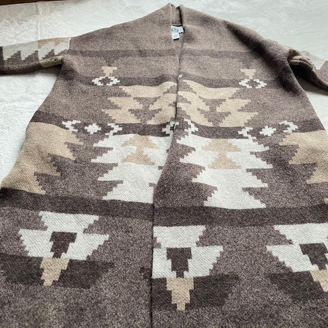 美品✨ドゥーズィエムクラス　カナディアンニットジャカードコート