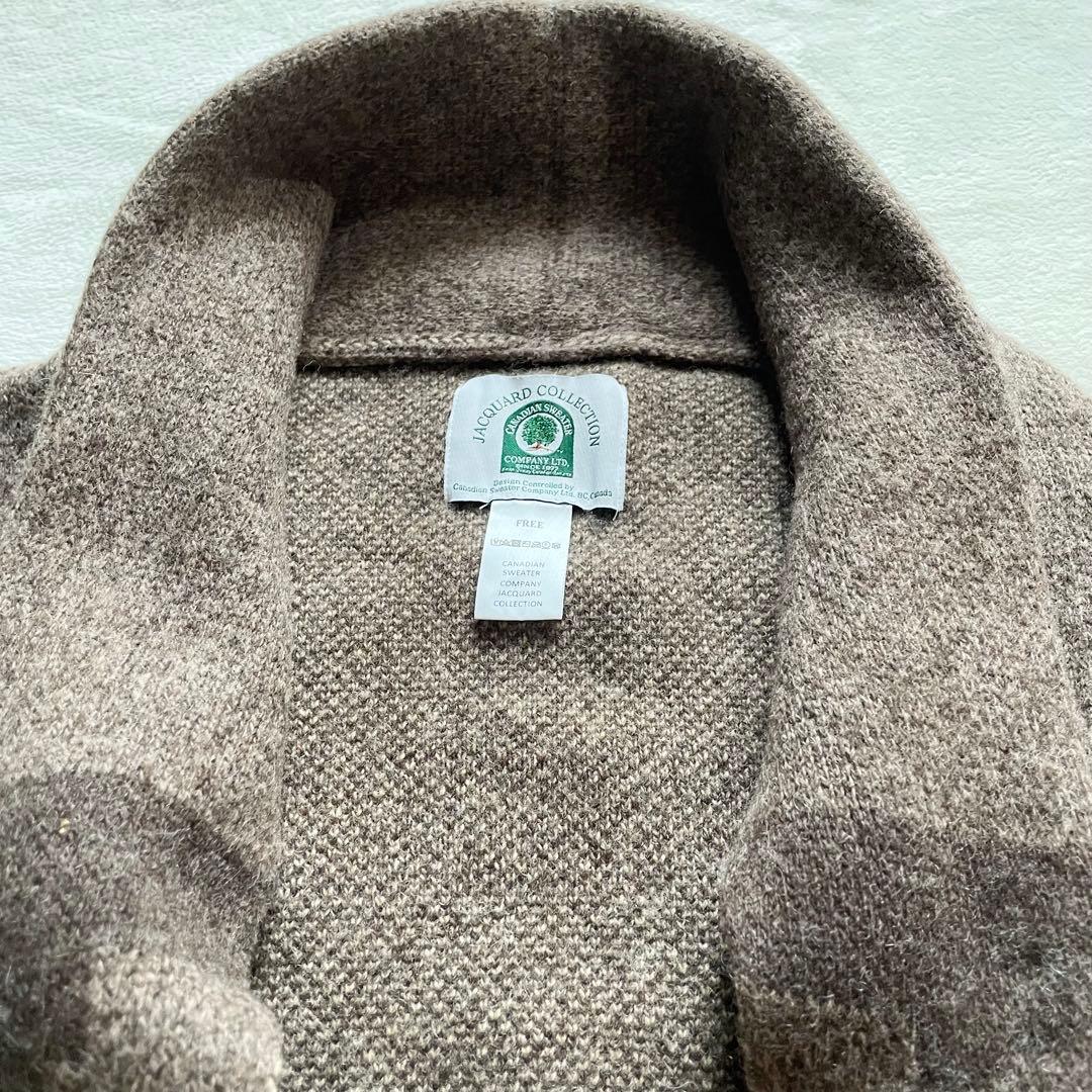 美品✨ドゥーズィエムクラス　カナディアンニットジャカードコート