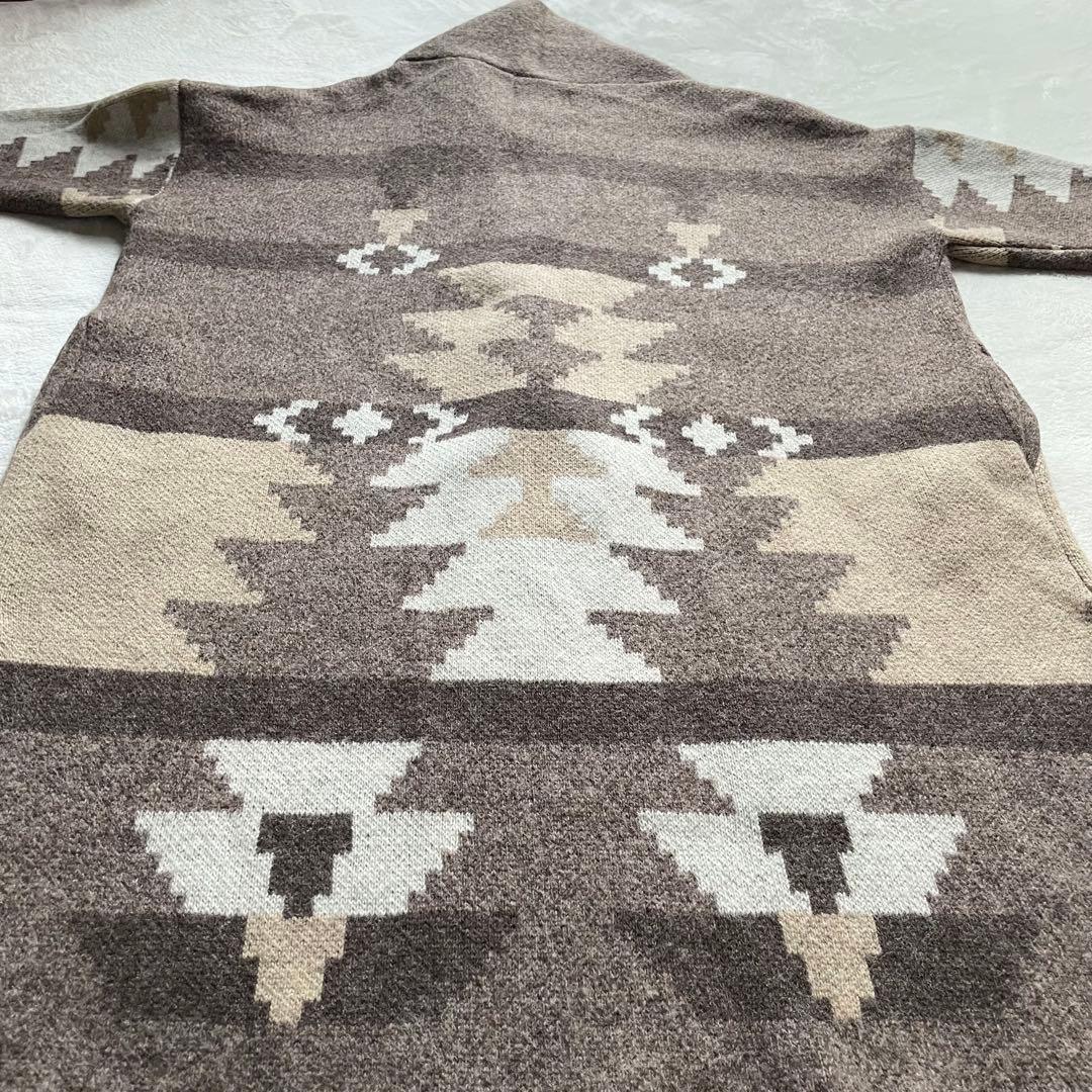 美品✨ドゥーズィエムクラス　カナディアンニットジャカードコート