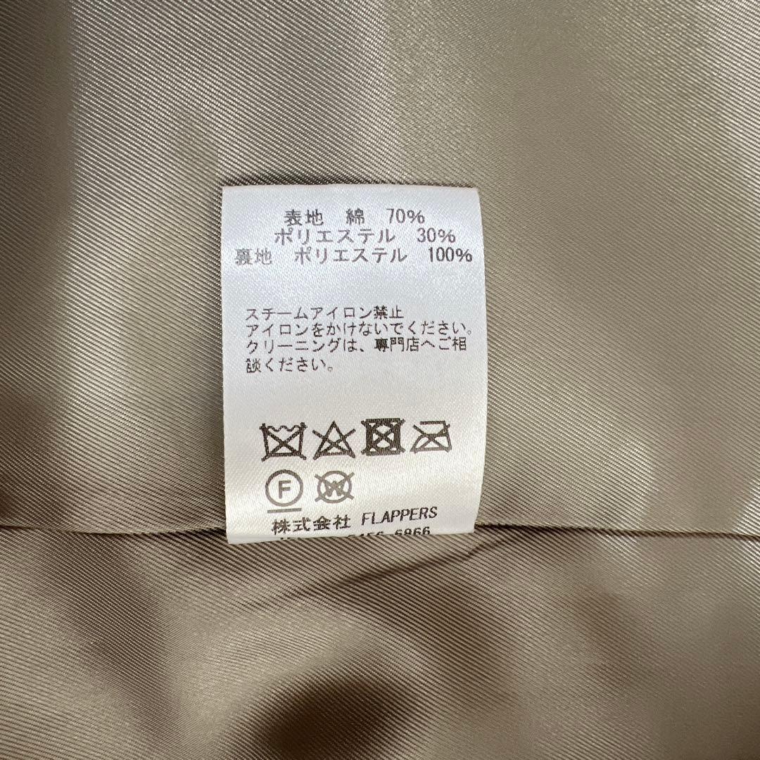 25年製✨TICCA ティッカ トレンチコート テントコート カーキ 現行