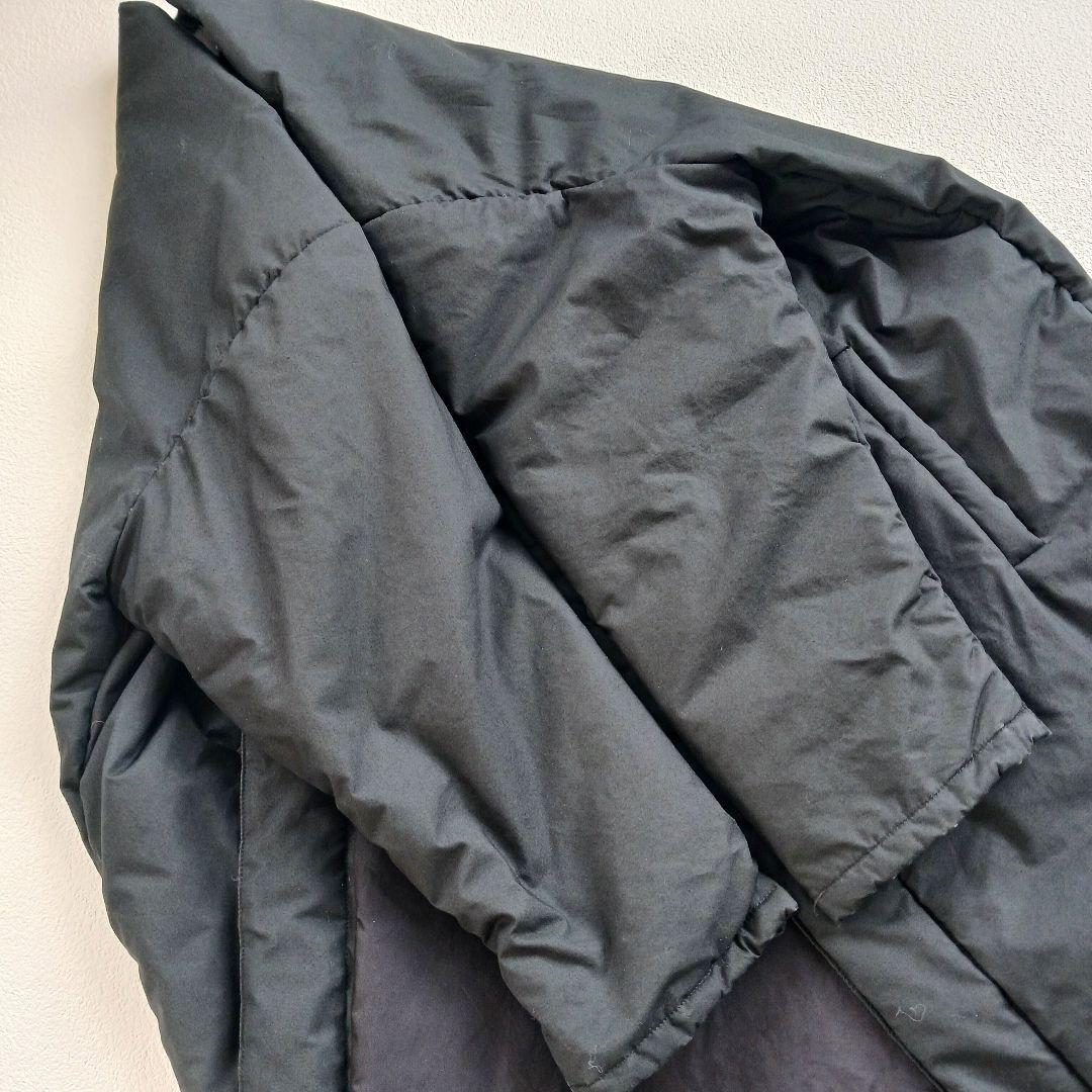 オローネ　フォーカスウォームコート　ブラック　ノーカラー　ロングコート　日本製