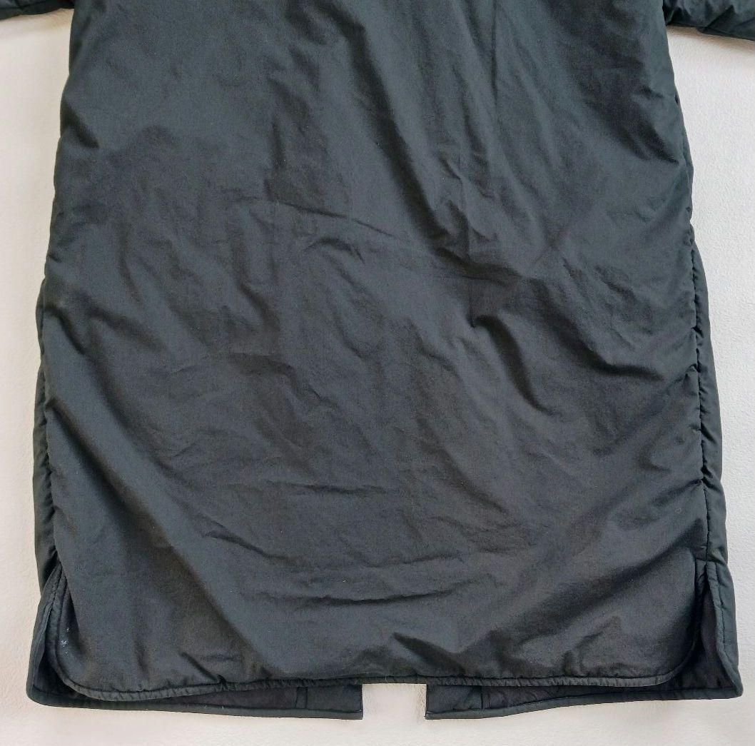 オローネ　フォーカスウォームコート　ブラック　ノーカラー　ロングコート　日本製