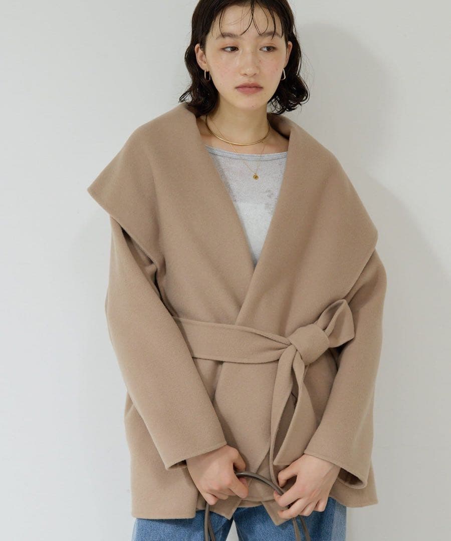 【新品未使用品】 25AW GALLARDAGALANTE リバーショールコート