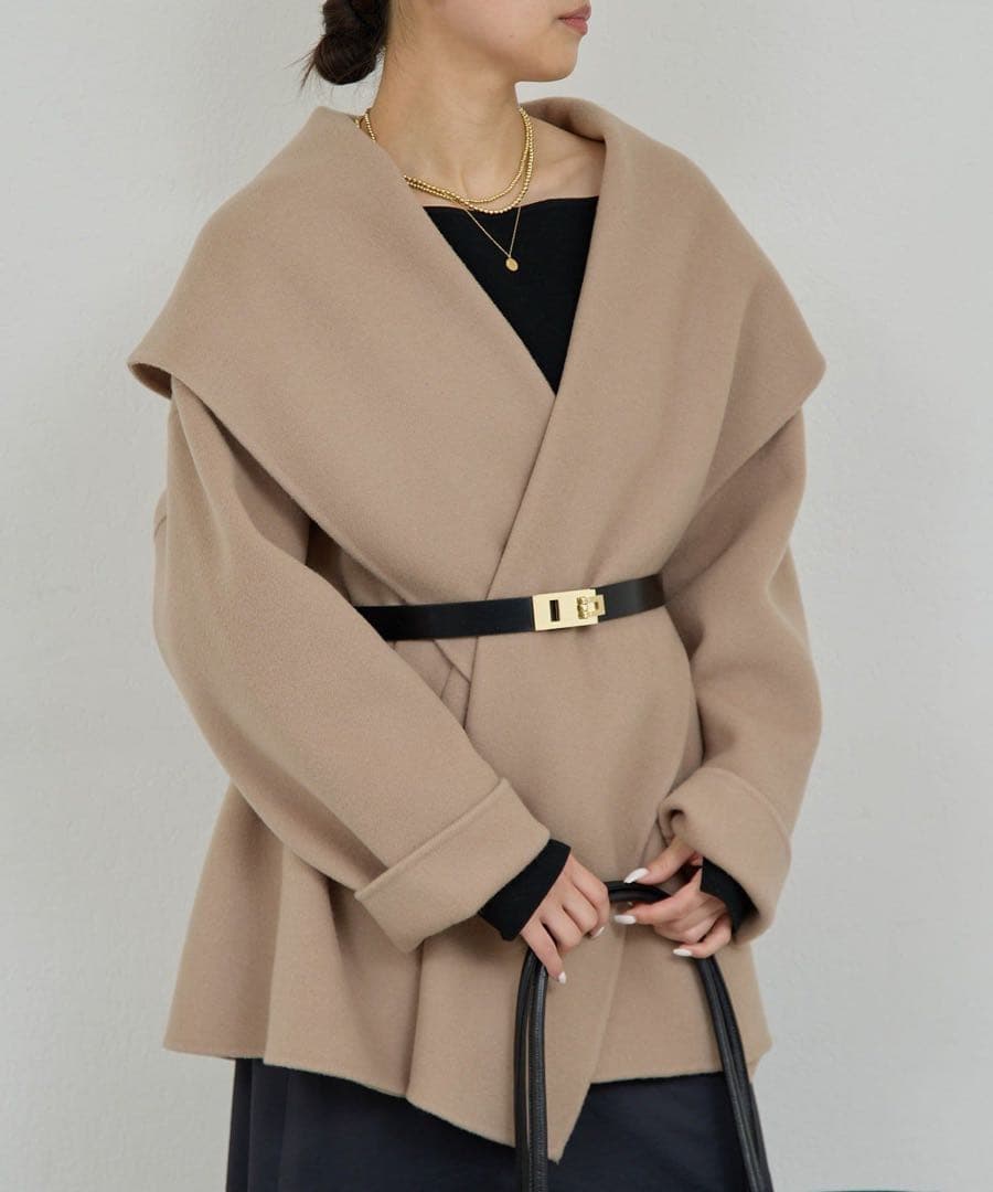 【新品未使用品】 25AW GALLARDAGALANTE リバーショールコート