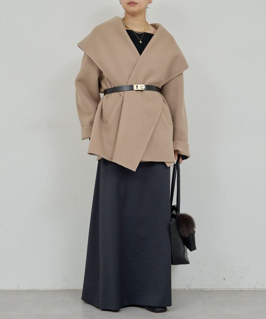 【新品未使用品】 25AW GALLARDAGALANTE リバーショールコート