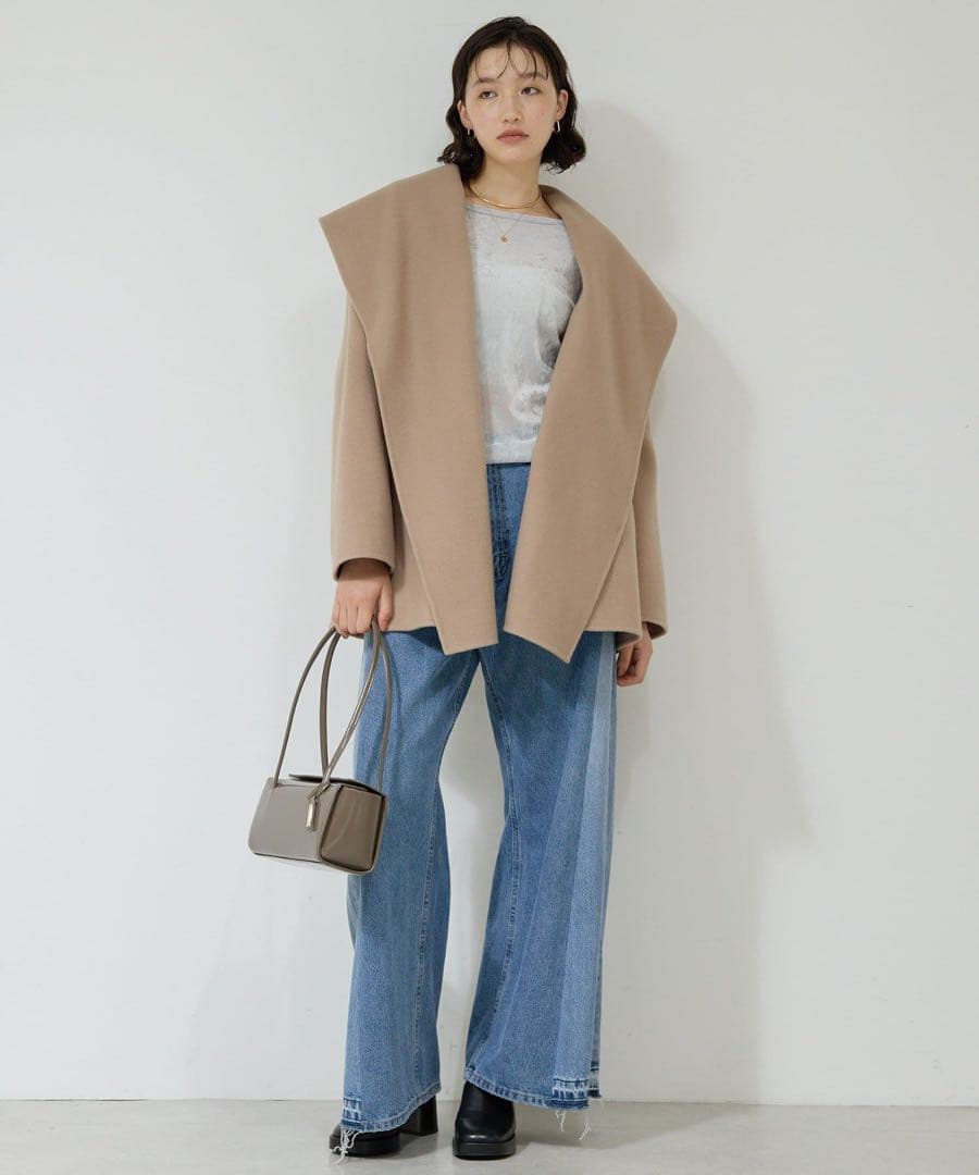 【新品未使用品】 25AW GALLARDAGALANTE リバーショールコート