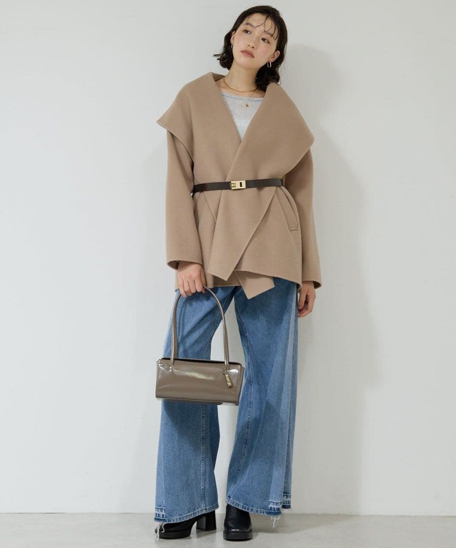 【新品未使用品】 25AW GALLARDAGALANTE リバーショールコート