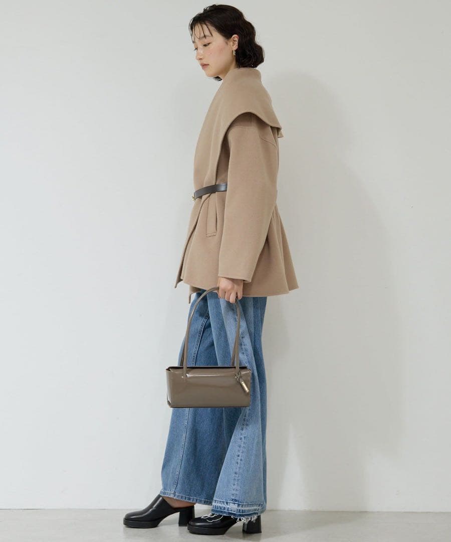 【新品未使用品】 25AW GALLARDAGALANTE リバーショールコート