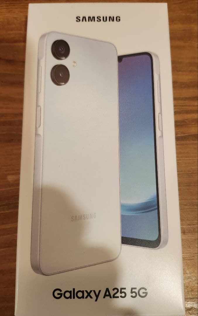 【新品未使用】　Samsung Galaxy A25 5G Light Blue