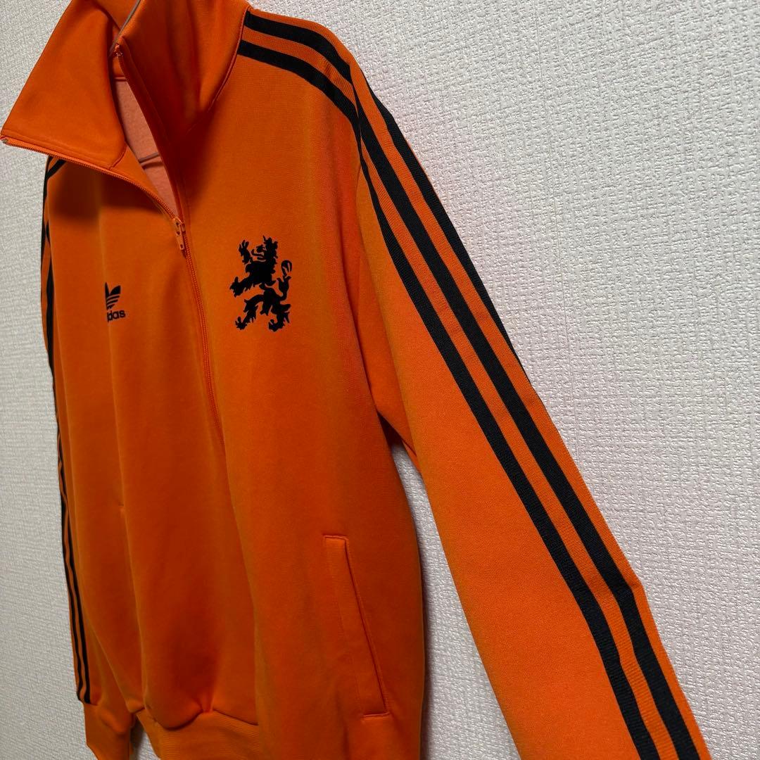 【極美品】初期型　adidas　オランダ　オレンジ　ジャージ　ライオンロゴ