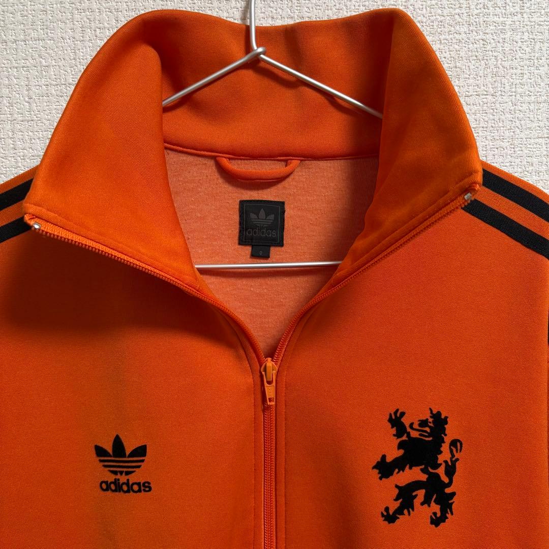 【極美品】初期型　adidas　オランダ　オレンジ　ジャージ　ライオンロゴ