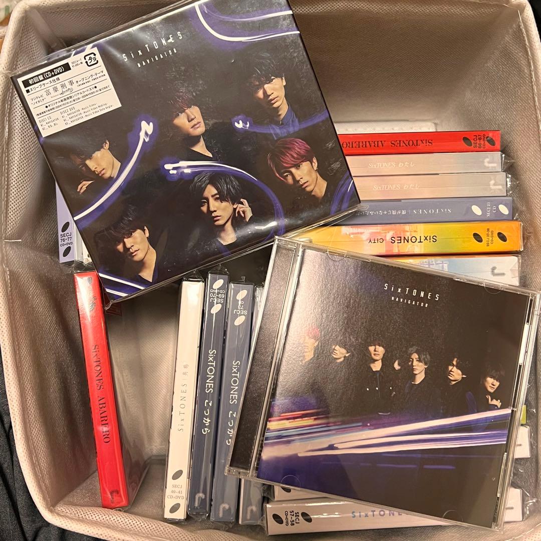 SixTONES CD DVD シングル アルバム 初回限定盤 通常版 セット