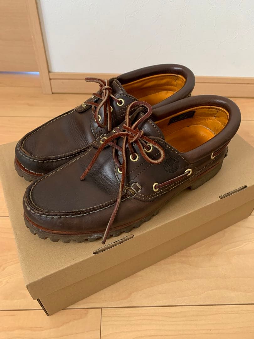 ★値下げ交渉可!★Timberland 3eye バーガンディ
