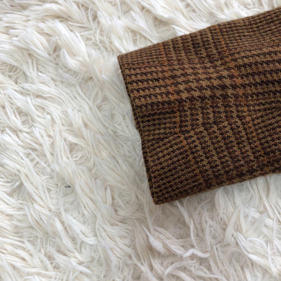 美品✨マックスマーラ　白タグ　大きいサイズ　アルパカ混テーラードジャケット　42