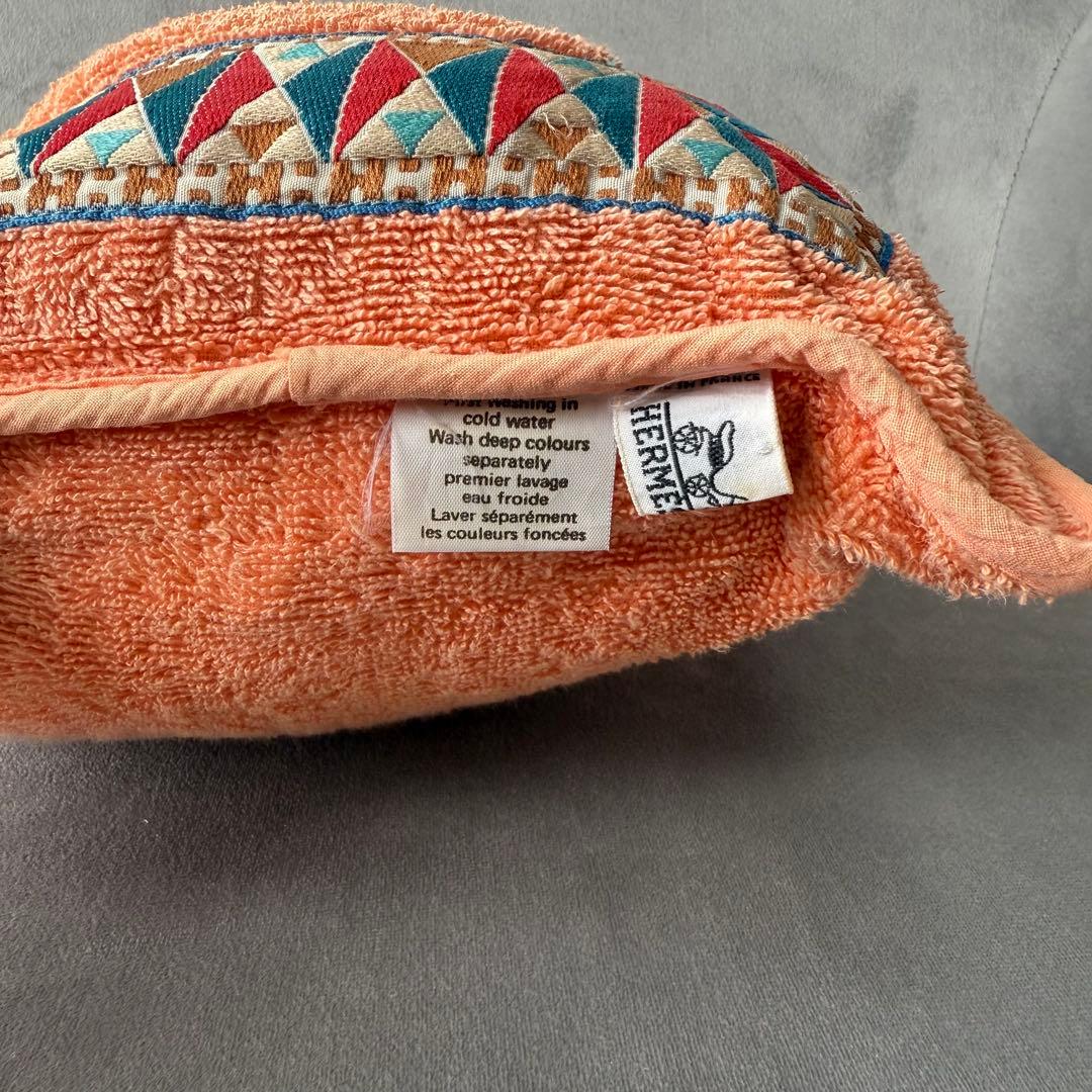 エルメス クッション ミニ タオル地